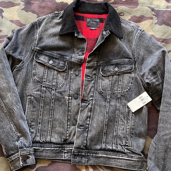 Polo Ralph Lauren fleece-lined denim jacket NWT - Picture 4 of 8